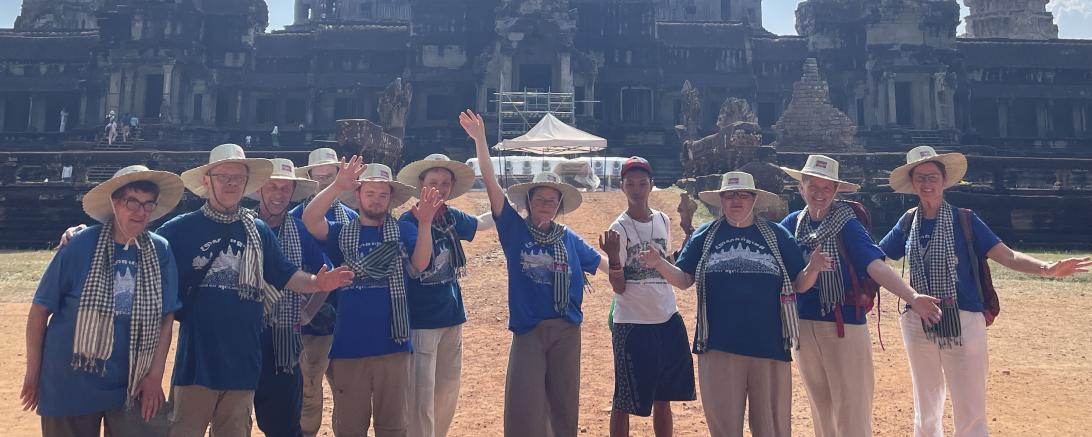 10 Menschen mit und ohne Behinderung haben sich auf die lange Reise gemacht.