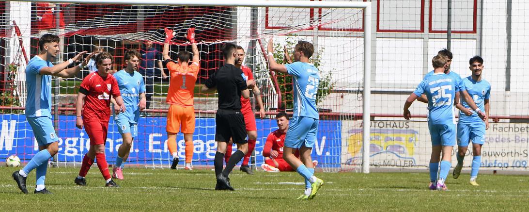 Die Löwen erzielen hier das 3:1