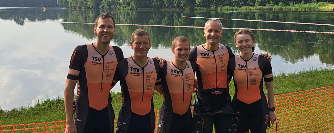 V.l.n.r.: Markus Stang, Rainer Stahl, Tobias Ullrich, Christian Weiland und Patricia Schneider