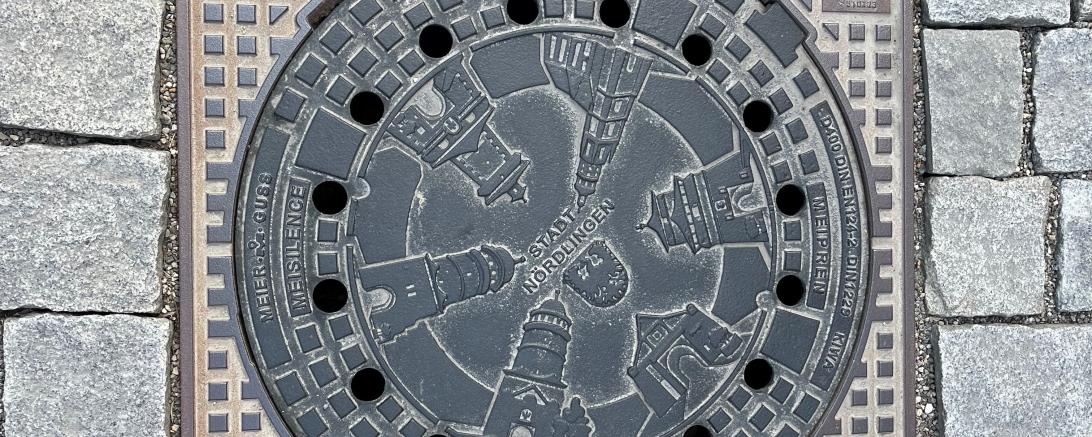 Gullideckel Nördlingen