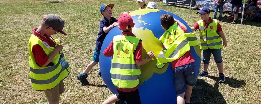 Die Kinder hatten in Auhausen viel Spaß.
