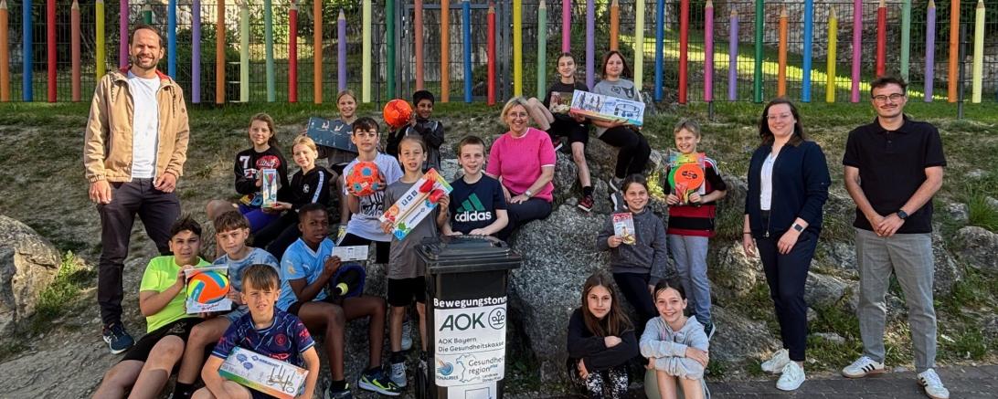 Bewegungstonne Mangoldschule Donauwörth