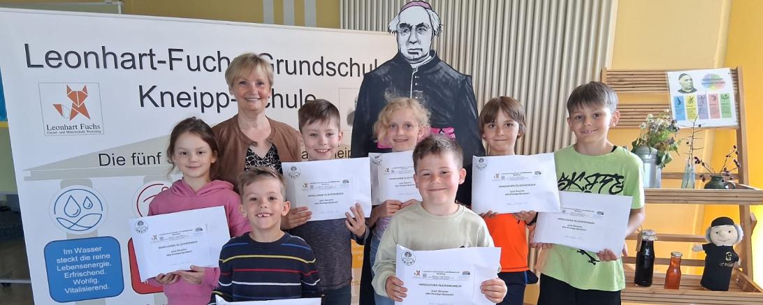 Gewinnerinnen und Gewinner des Kneipp-Quiz 