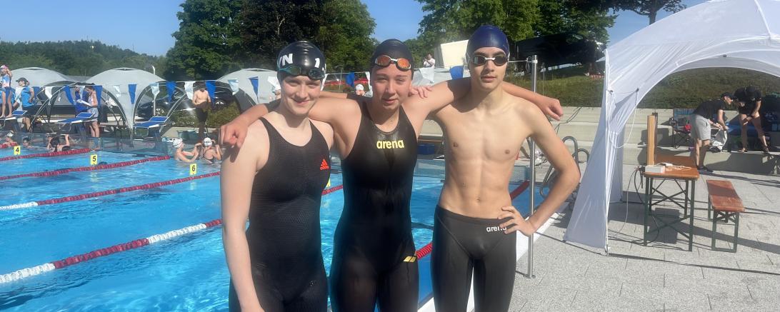 Nördlingen Schwimmer befinden sich bereits in guter Frühform.