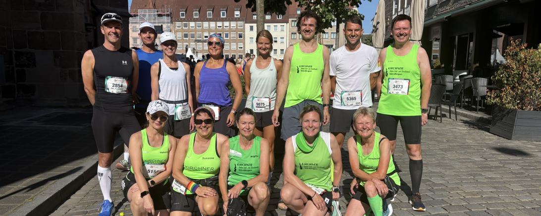 Gruppenbild Metropolmarathon von Nürnberg nach Fürth