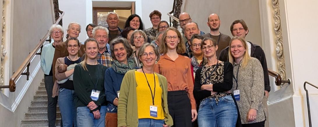 Eva Lettenbauer empfängt politikinteressierte Besucher aus Schwaben.