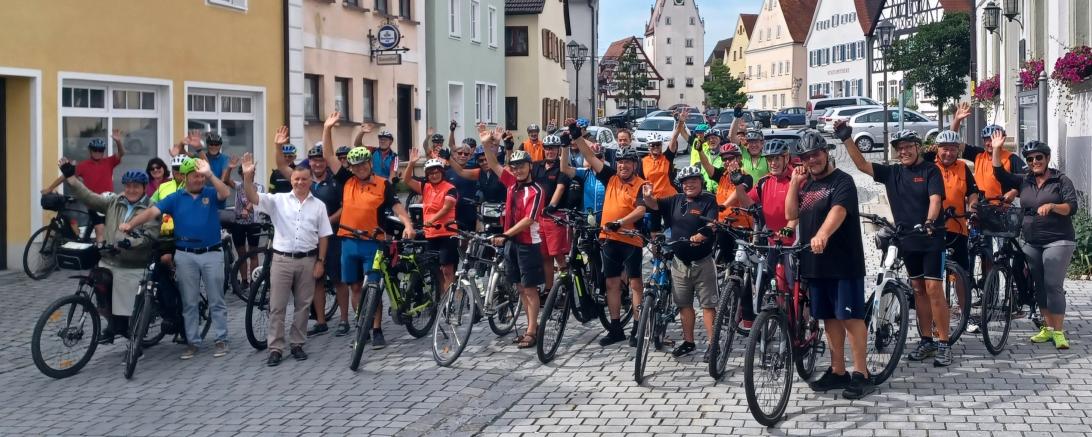 Die Stadt und die Kolpingsfamilie Monheim freuen sich auf zahlreiche Gäste zur Radlweihe.