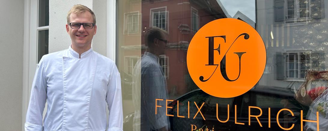 In der Löpsinger Straße in Nördlingen hat Felix Ulrich seine kleine Patisserie eröffnet. 