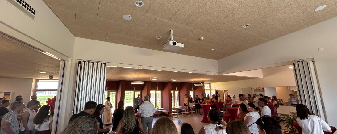 Offizielle Einweihung der Kindertagesstätte am 21. Juni 2025. 