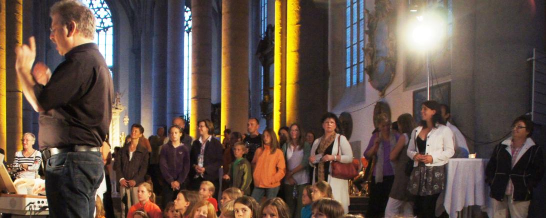 Bei "Klang und Schmaus" verabschiedet sich Undo Knauer vom Nördlinger Konzertpublikum.