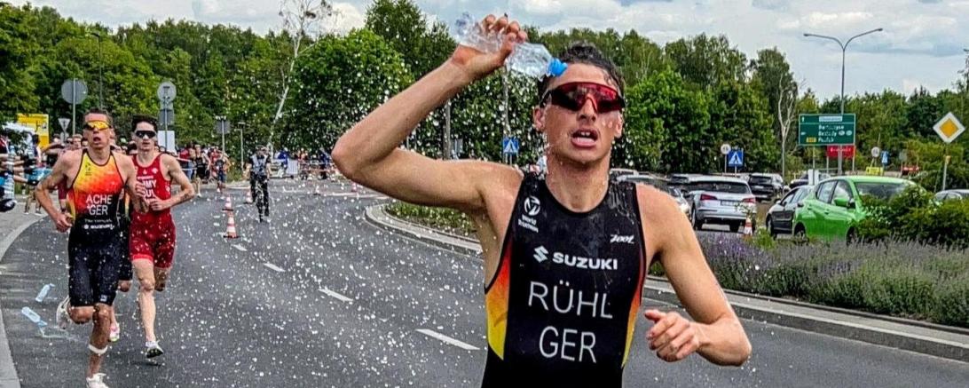 Luis Rühl beim abschließenden 5km Lauf