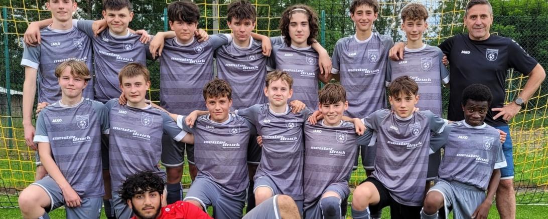 Die C-Junioren der JFG Harburg. 
