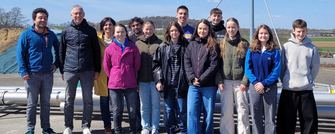 THG besucht Biogasanlage