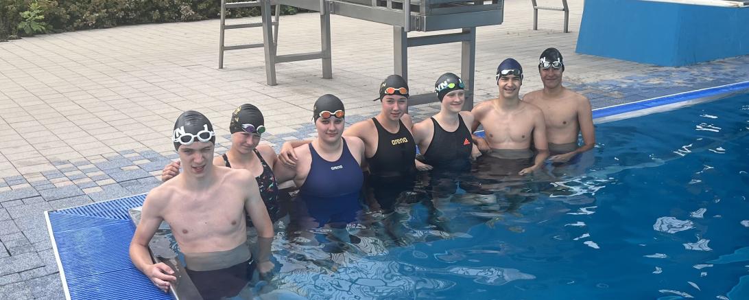 Sieben Schwimmer schickte der TSV Nördlingen bei den Schwäbischen Meisterschaften an den Start.