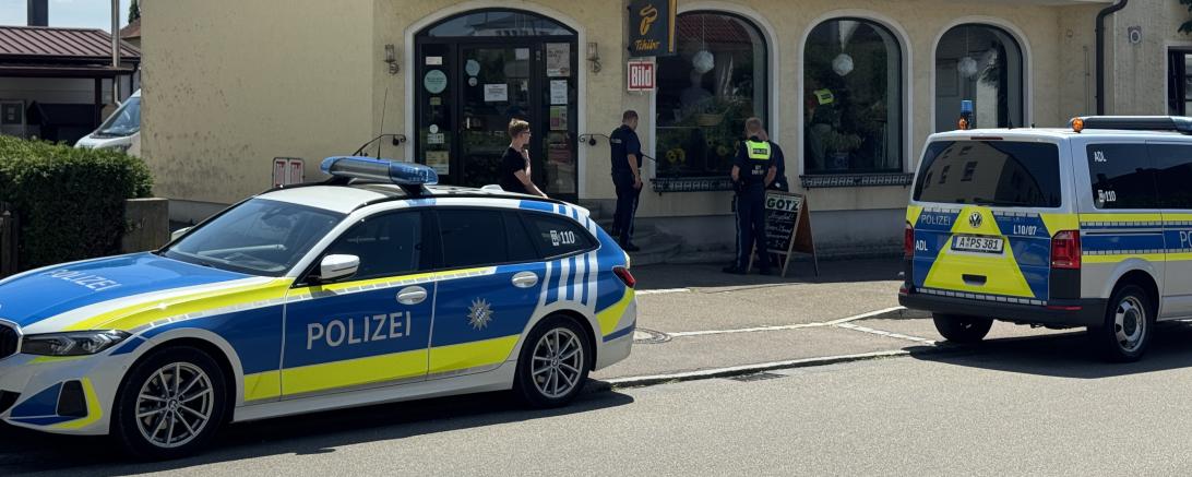 In Tapfheim kam es zu einem versuchten Raubüberfall auf eine Bäckerei.