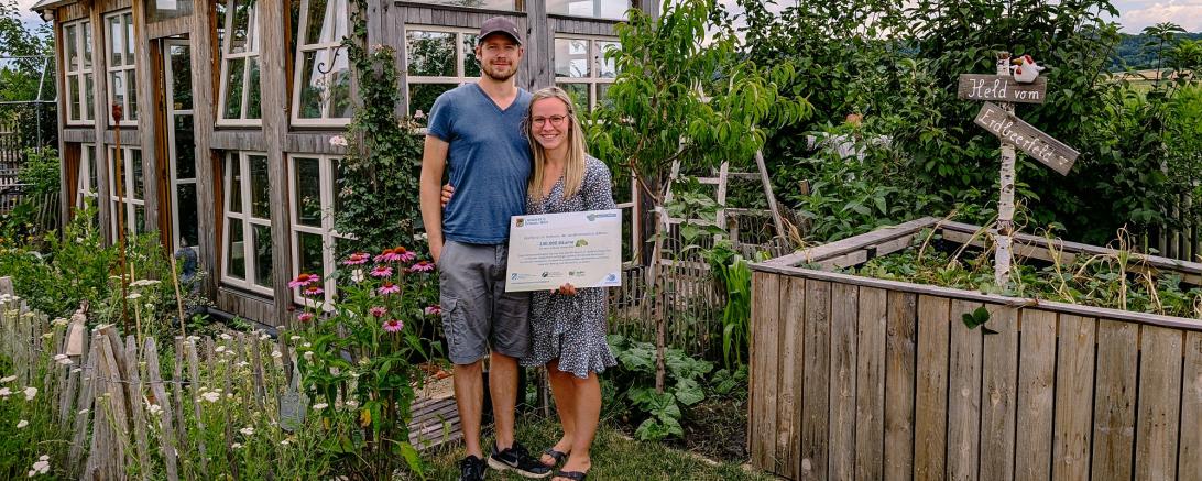 Den 1. Platz belegten Yvonne und Julian Madeja aus Bühl im Ries.