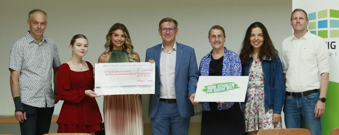 Spendenübergabe Ludwig-Bölkow-Schule