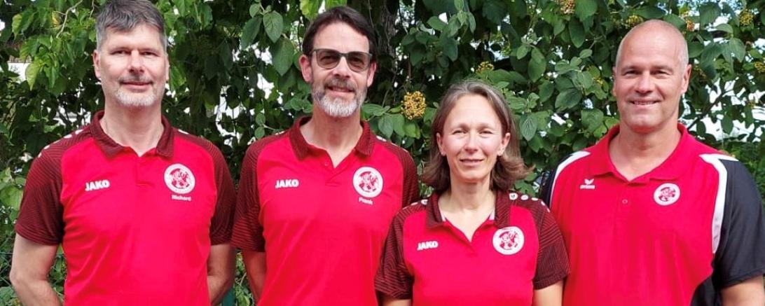 V.l.n.r.: Richard Helbing, Frank van Baalen, Anita Steidl, Markus Reiner