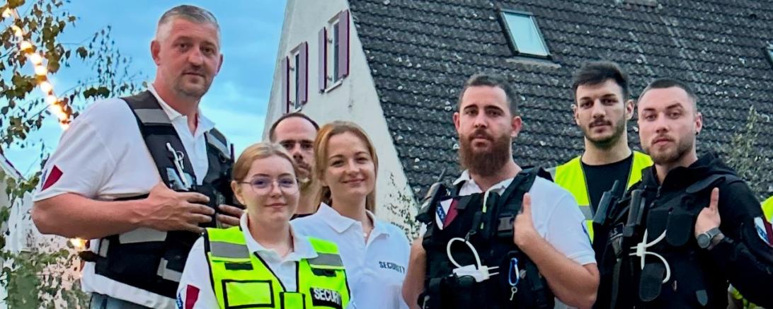 Das Team von Tanta Security Service. 