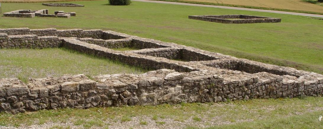 Villa Rusica bei Nördlingen-Hohlheim. 