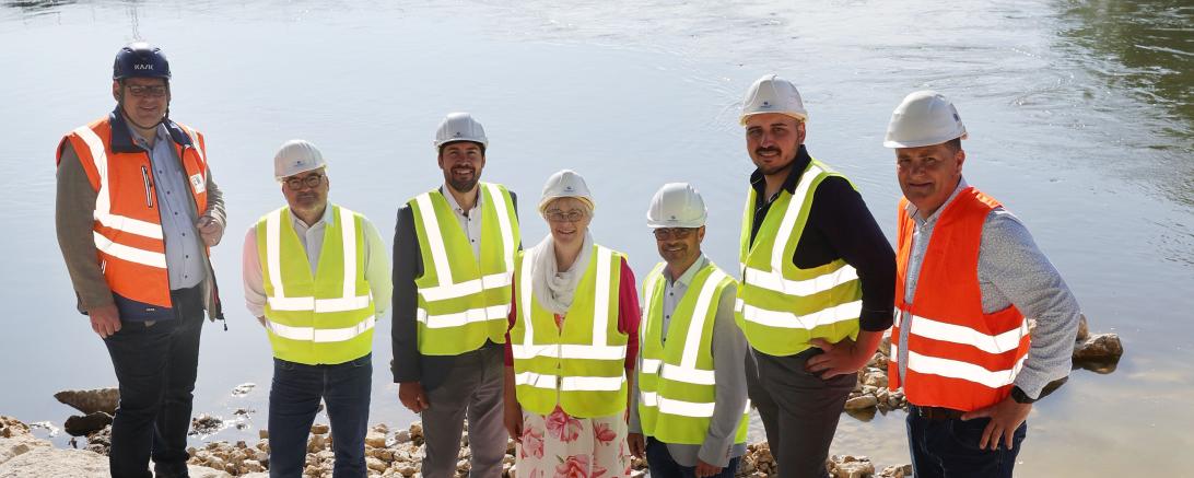 von links: Glink, Allmansberger, Bohlinger, Kickum, Sorré, Scharpf, Klocke