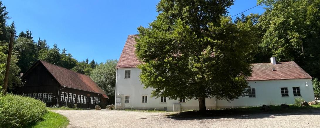 Die Alte Bürg bei Nördlingen. 