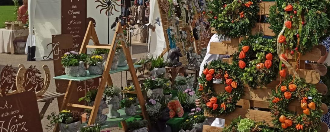 Öko- und Regionalmarkt in Donauwörth. 