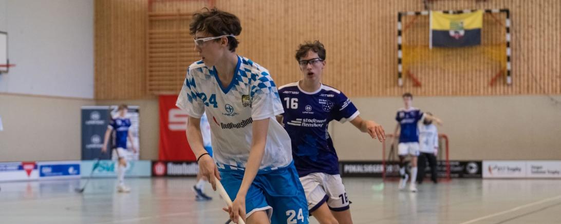 Julian Hitzler vom SV Nordheim in Aktion.