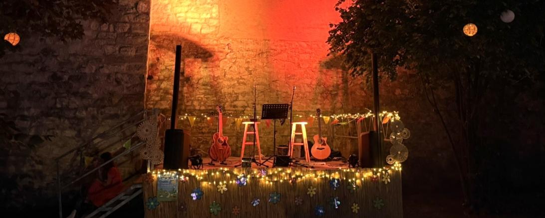 Picknick im Stadtgraben