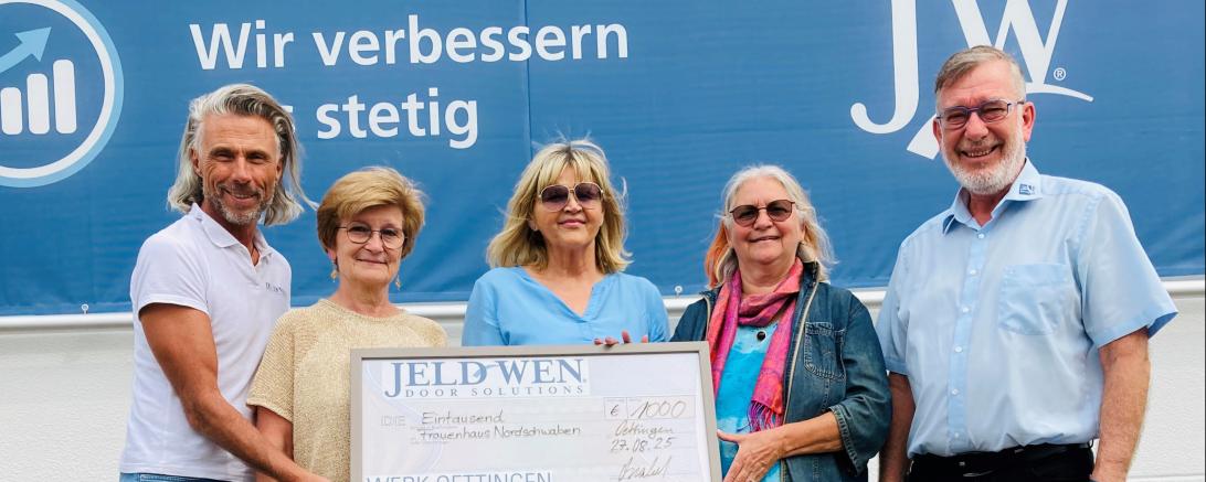 Unser Bild zeigt von links: Thomas Schürer, Ursula Kneißl-Eder, Traudi Kappeler, Maja Pauer und Wolfgang Oswald. 