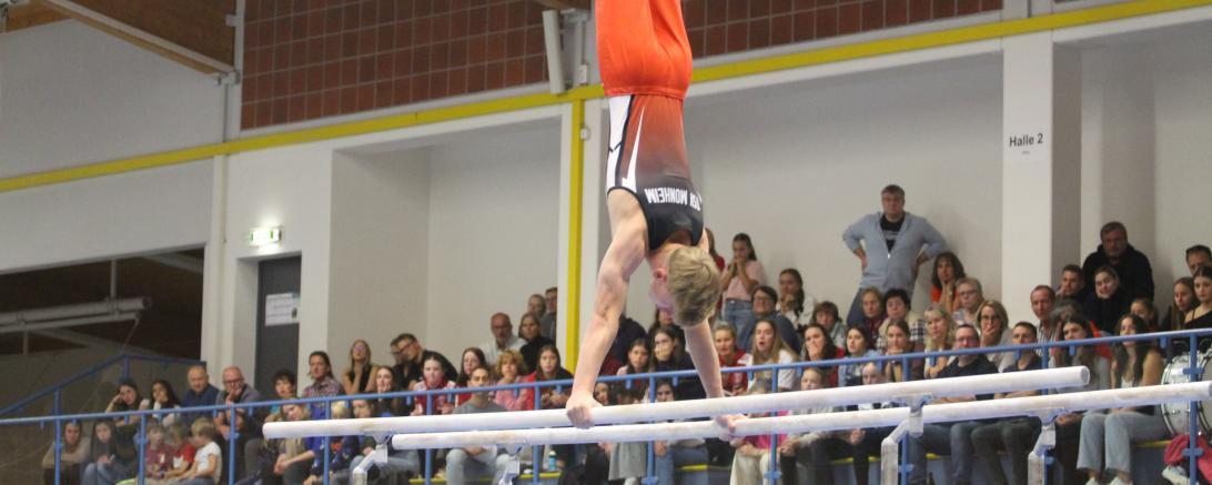 Anton Bulka möchte vor heimischen TSV Publikum zeigen, dass er zu den besten Turnern in Deutschland gehört