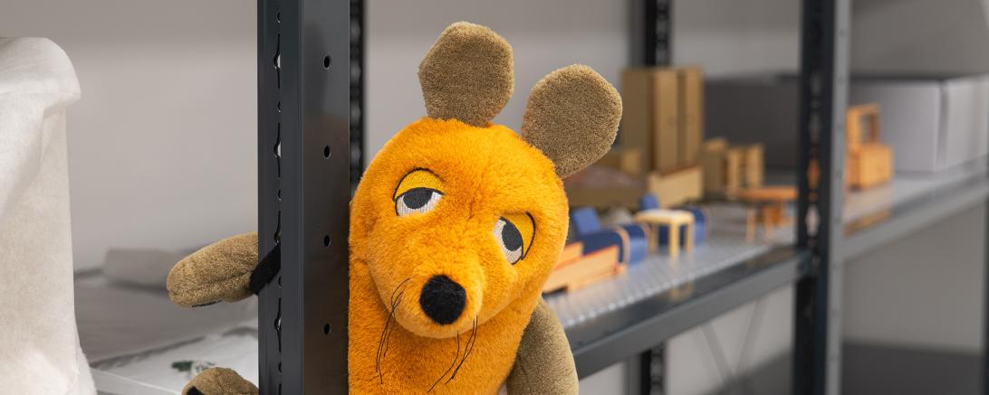 Die Maus im Sammlungszentrum