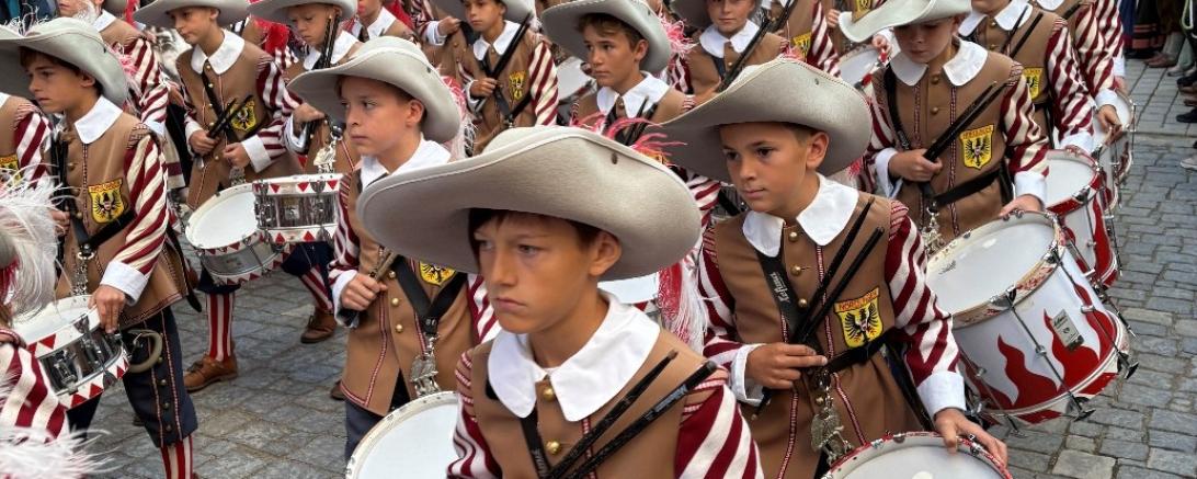 Die Nördlinger Knabenkapelle gibt es bereits seit über 100 Jahren.