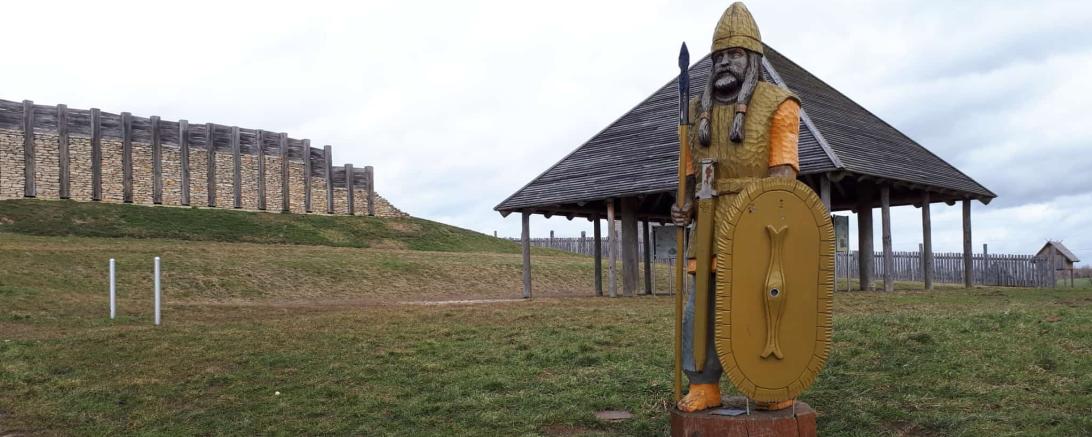 Frühkeltischen Fürstensitz Ipf bei Bopfingen