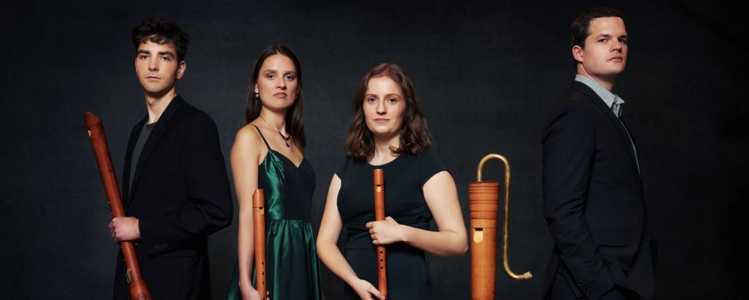 Ensemble Feuervogel: Nura Natour, Mathis Wolfer, Tabea Popien, Felix Schlenker