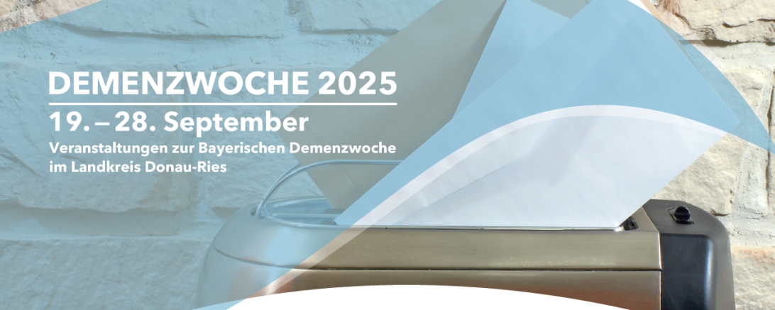 Flyer - Demenzwoche 2025