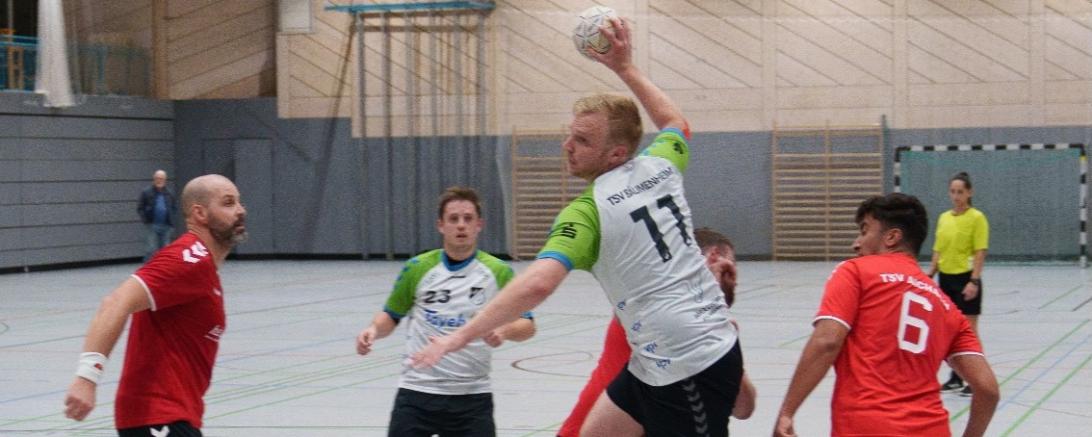 Dominik Grob (Nr. 11) erzielte gegen die zweite Mannschaft des BHC Königsbrunn vier Tore.