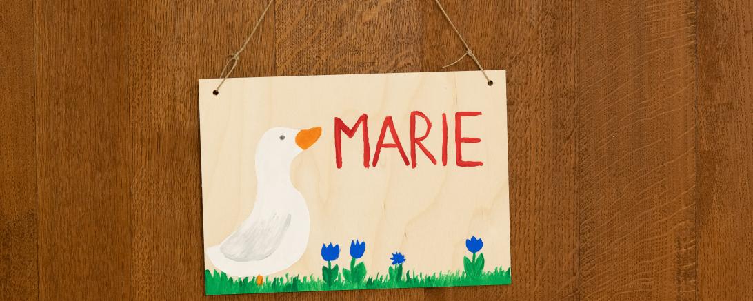 Türschild für ein Kinderzimmer 