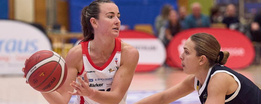 Die Australierin mit britischem Pass Samantha Ashby konnte trotz ihrer 5 Dreier und 24 Punkten die Niederlage nicht verhindern.