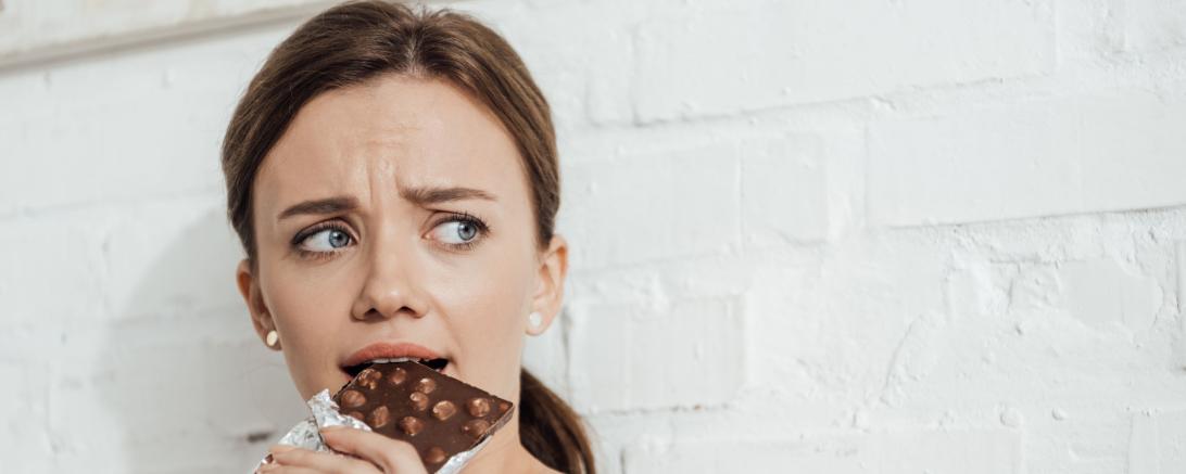 Mit Essen lassen sich emotionale Probleme nicht lösen.