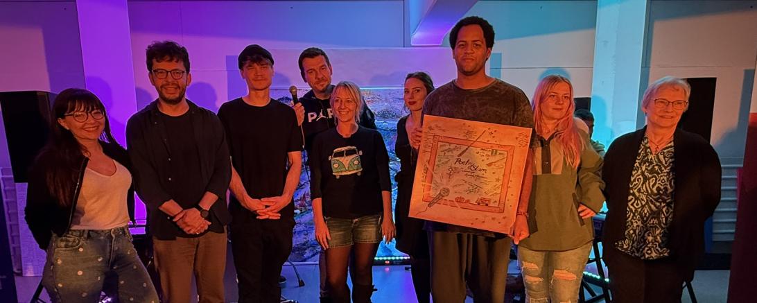 Poetry slam gruppen foto
