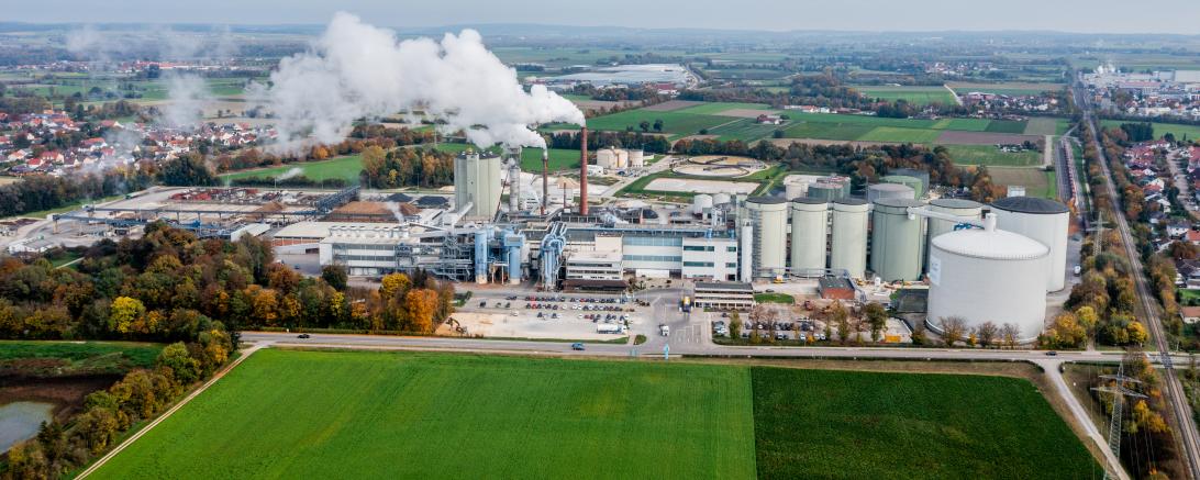 Das Südzucker-Werk in Rain.