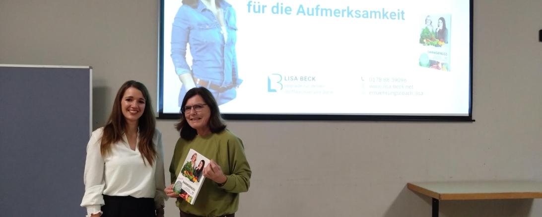 links Lisa Beck, rechts Doris Thürheimer