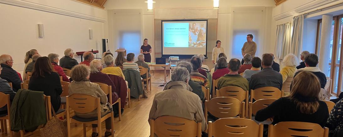 Der Vortrag im Rahmen der Demenzwoche 2025 stieß auf reges Interesse. 