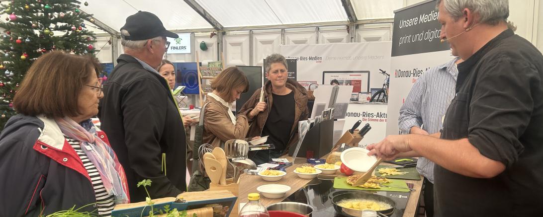 Die DRA Showküche in Halle D.