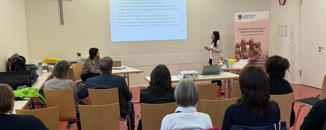 Im Rahmen der Demenzwoche fand im “Haus der Begegnung“ in Donauwörth ein Vortrag zum Thema „Rechtliche Betreuung“ statt.