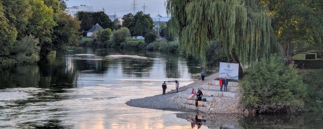 Donauspitz in Donauwörth. 