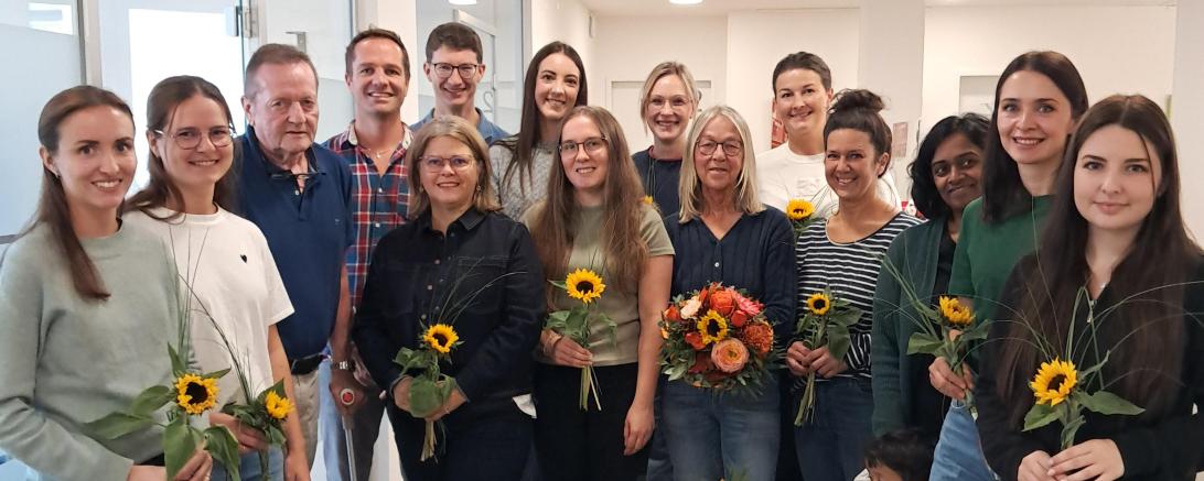 Die Praxis für Allgemeinmedizin Dr. Frank in Nördlingen freut sich über ihr 40. Jubiläum.