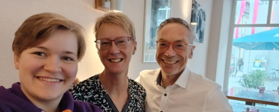 Das Umweltteam der Evang.-Luth. Kirche in Nördlingen (von links): Judith Scheuerlein, Alexandra von Bargen, Wolfgang Goschenhofer.