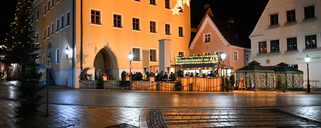 Anfangs nur ein Ausweichplatz ist der Standort mittlerweile ein Kultplatz in der Vorweihnachtszeit.
